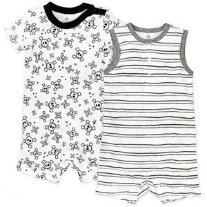 HONEST organic baby rompers